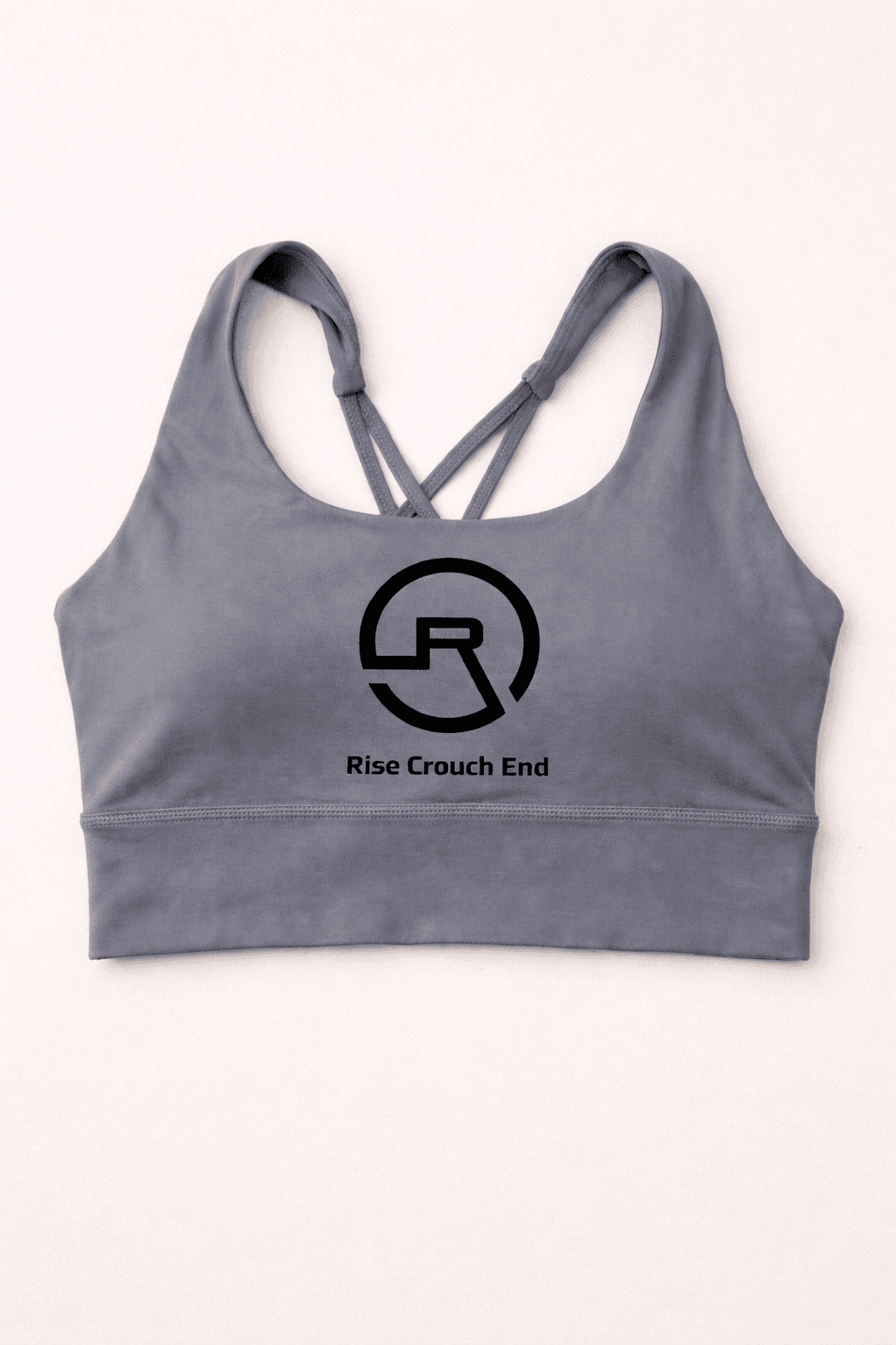 Rise studio crop top